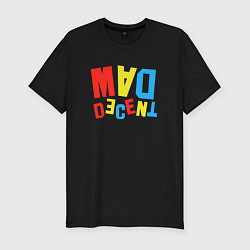 Футболка slim-fit Mad Decent, цвет: черный