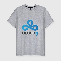 Футболка slim-fit Cloud9, цвет: меланж