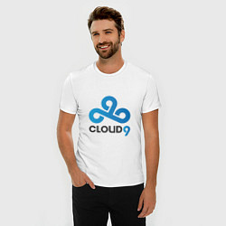 Футболка slim-fit Cloud9, цвет: белый — фото 2