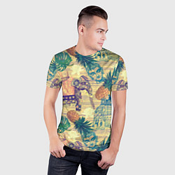 Футболка спортивная мужская Индия 2, цвет: 3D-принт — фото 2