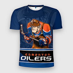 Мужская спорт-футболка Edmonton Oilers