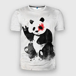 Мужская спорт-футболка Рок-панда