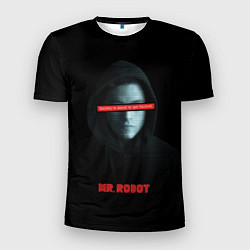 Футболка спортивная мужская Mr Robot, цвет: 3D-принт