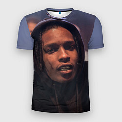 Футболка спортивная мужская ASAP Rocky: Black Hip-Hop, цвет: 3D-принт