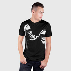 Футболка спортивная мужская Кеды, цвет: 3D-принт — фото 2
