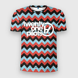 Футболка спортивная мужская 21 pilots, цвет: 3D-принт