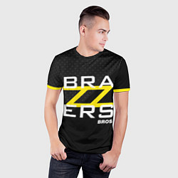 Футболка спортивная мужская Brazzers Bros, цвет: 3D-принт — фото 2