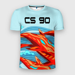 Футболка спортивная мужская CS GO: AR Style, цвет: 3D-принт