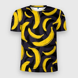 Мужская спорт-футболка Бананы