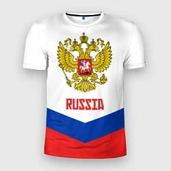 Футболка спортивная мужская Russia Hockey Team, цвет: 3D-принт