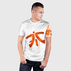 Футболка спортивная мужская Fnatic: White collection, цвет: 3D-принт — фото 2