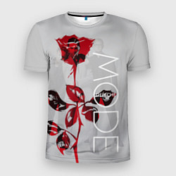 Футболка спортивная мужская Depeche Mode: Red Rose, цвет: 3D-принт