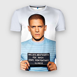 Футболка спортивная мужская Prison Break: Michael Scofield, цвет: 3D-принт