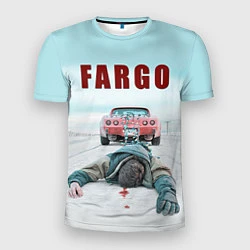 Футболка спортивная мужская Fargo Racing, цвет: 3D-принт