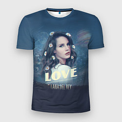Мужская спорт-футболка Lana Del Rey: Love