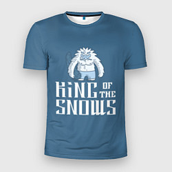 Мужская спорт-футболка Король снегов