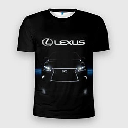 Футболка спортивная мужская Lexus, цвет: 3D-принт