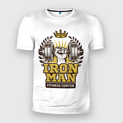 Мужская спорт-футболка Iron man