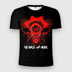 Мужская спорт-футболка Gears of War: Red Skull