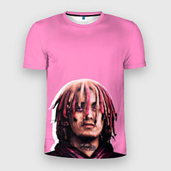 Мужская спорт-футболка Lil Pump: Pink