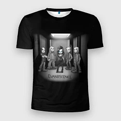 Мужская спорт-футболка Evanescence Band