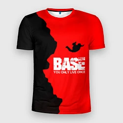 Мужская спорт-футболка Base Jumping: B&R