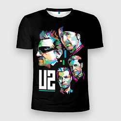 Мужская спорт-футболка U2 Band