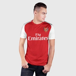 Футболка спортивная мужская FC Arsenal: Henry Home 17/18, цвет: 3D-принт — фото 2