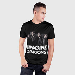 Футболка спортивная мужская Imagine Dragons: Boy Band, цвет: 3D-принт — фото 2