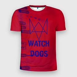 Футболка спортивная мужская Watch Dogs: Hacker Collection, цвет: 3D-принт