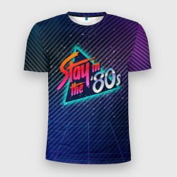 Мужская спорт-футболка Stay in the 80s