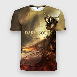 Мужская спорт-футболка Dark Souls: Dark Knight