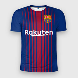 Мужская спорт-футболка FC Barcelona: Iniesta 17/18