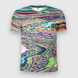 Футболка спортивная мужская Optical Glitch, цвет: 3D-принт