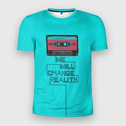 Футболка спортивная мужская We Will Change Reality, цвет: 3D-принт