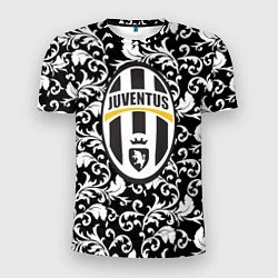 Мужская спорт-футболка FC Juventus: Floral Logo