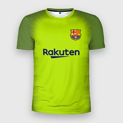 Футболка спортивная мужская FC Barcelona: Home 18/19, цвет: 3D-принт
