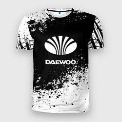 Мужская спорт-футболка Daewoo: Black Spray