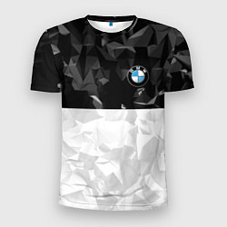 Футболка спортивная мужская BMW BLACK COLLECTION, цвет: 3D-принт