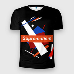 Мужская спорт-футболка Supermatism Black