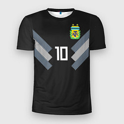 Мужская спорт-футболка Аргентина: Месси гостевая ЧМ-2018