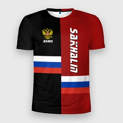 Мужская спорт-футболка Sakhalin, Russia