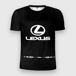 Мужская спорт-футболка Lexus: Black Abstract