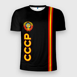 Мужская спорт-футболка СССР: Линия родины