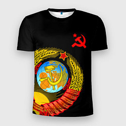 Мужская спорт-футболка Герб СССР