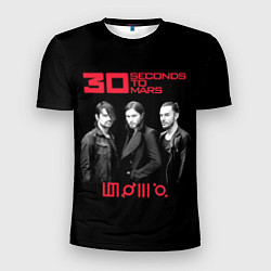 Футболка спортивная мужская 30 STM Band, цвет: 3D-принт