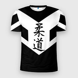 Мужская спорт-футболка Дзюдо: иероглифы