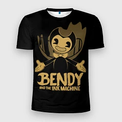 Мужская спорт-футболка Bendy And the ink machine
