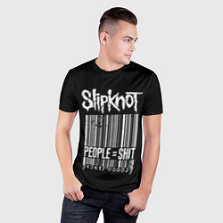 Футболка спортивная мужская Slipknot: People Shit, цвет: 3D-принт — фото 2
