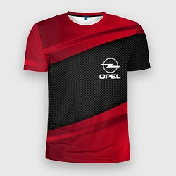 Футболка спортивная мужская Opel: Red Sport, цвет: 3D-принт